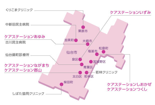 ケアステーションマップ
